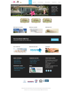 Tiare Fullerton Website Design