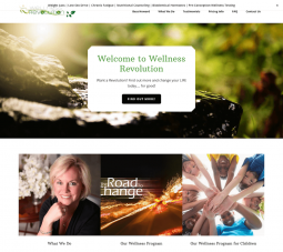 Wellness Revolution Website Design